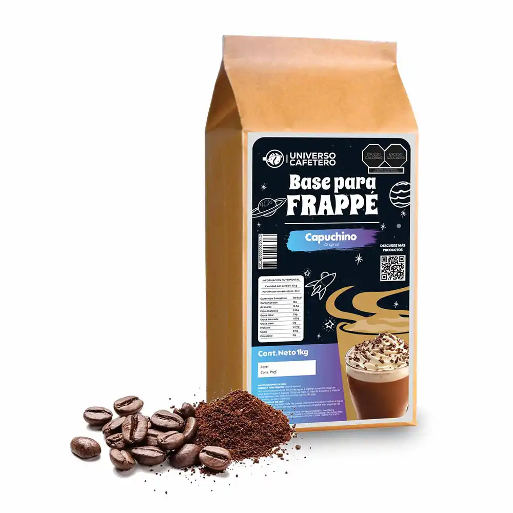 Polvo para bebidas sabor Capuchino Original
