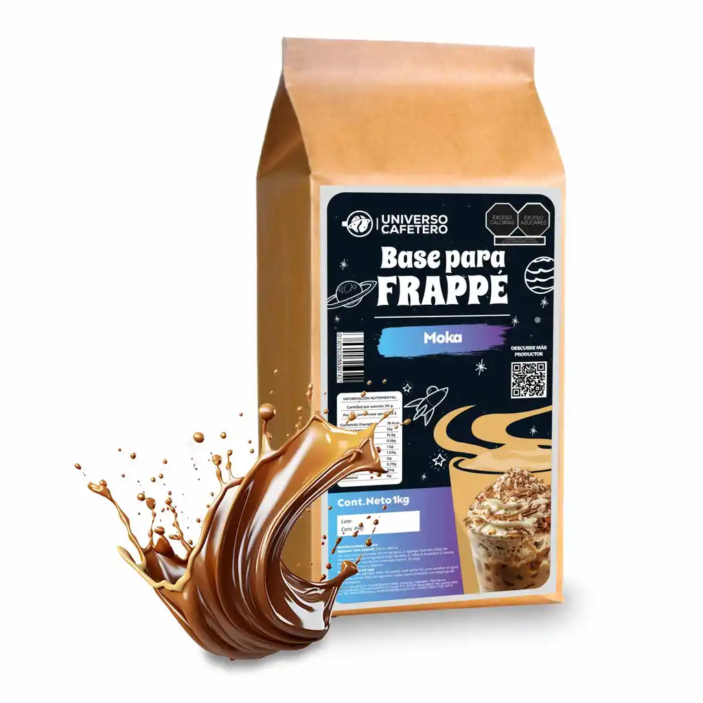 Polvo para bebidas sabor Moka