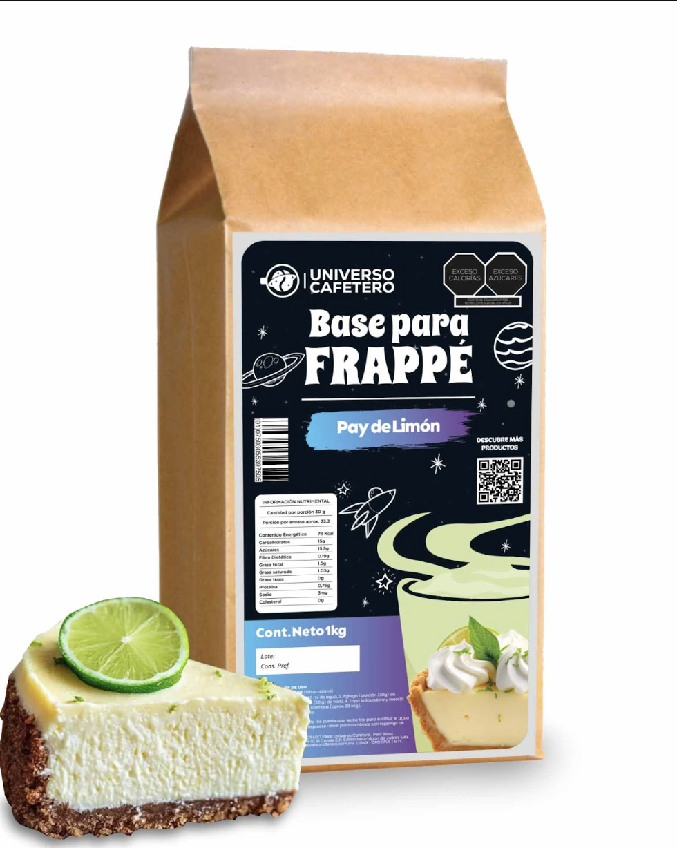 Polvo para bebidas sabor Pay De Limon