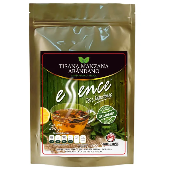 TISANA DE MANZANA CON ARANDANOS 250 g