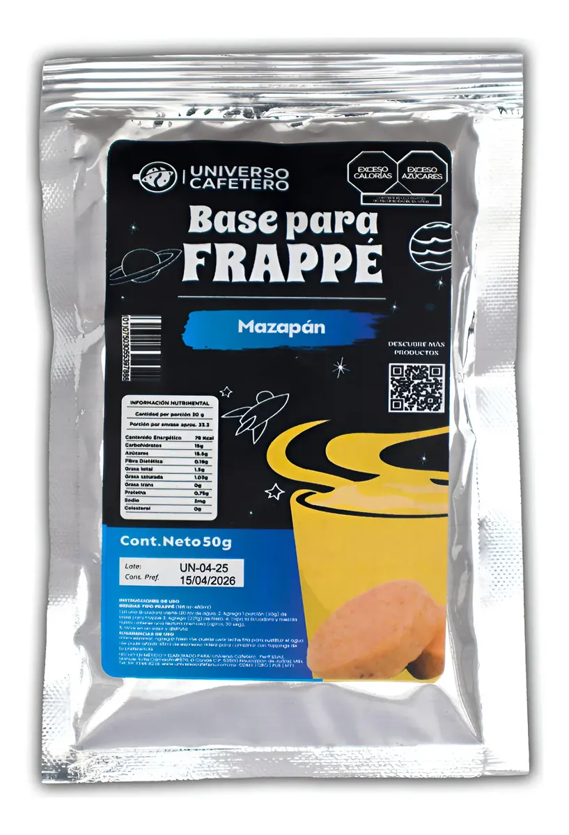 SOBRE BASE EN POLVO 16OZ/50GR MAZAPÁN