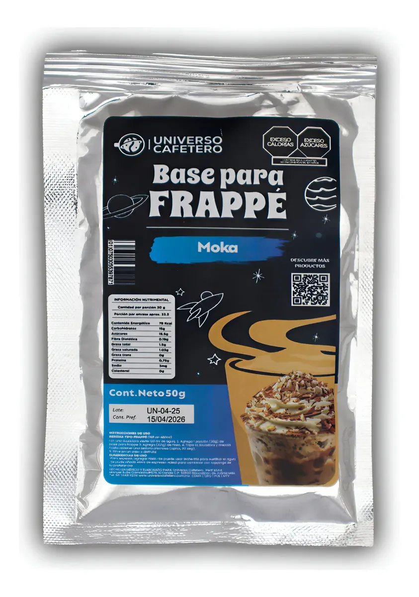 SOBRE BASE EN POLVO 16OZ/50GR MOKA