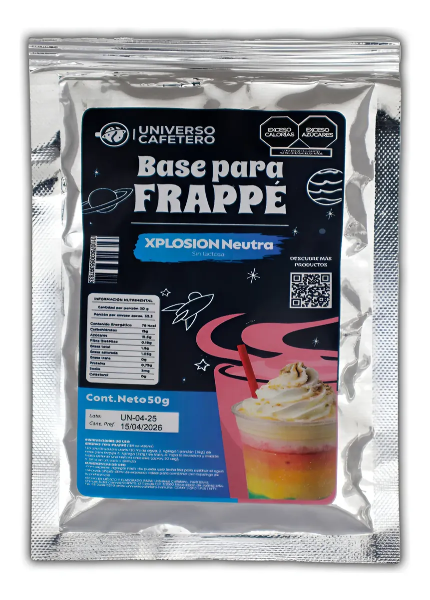 SOBRE BASE EN POLVO 16OZ/50GR XPLOSION NEUTRA
