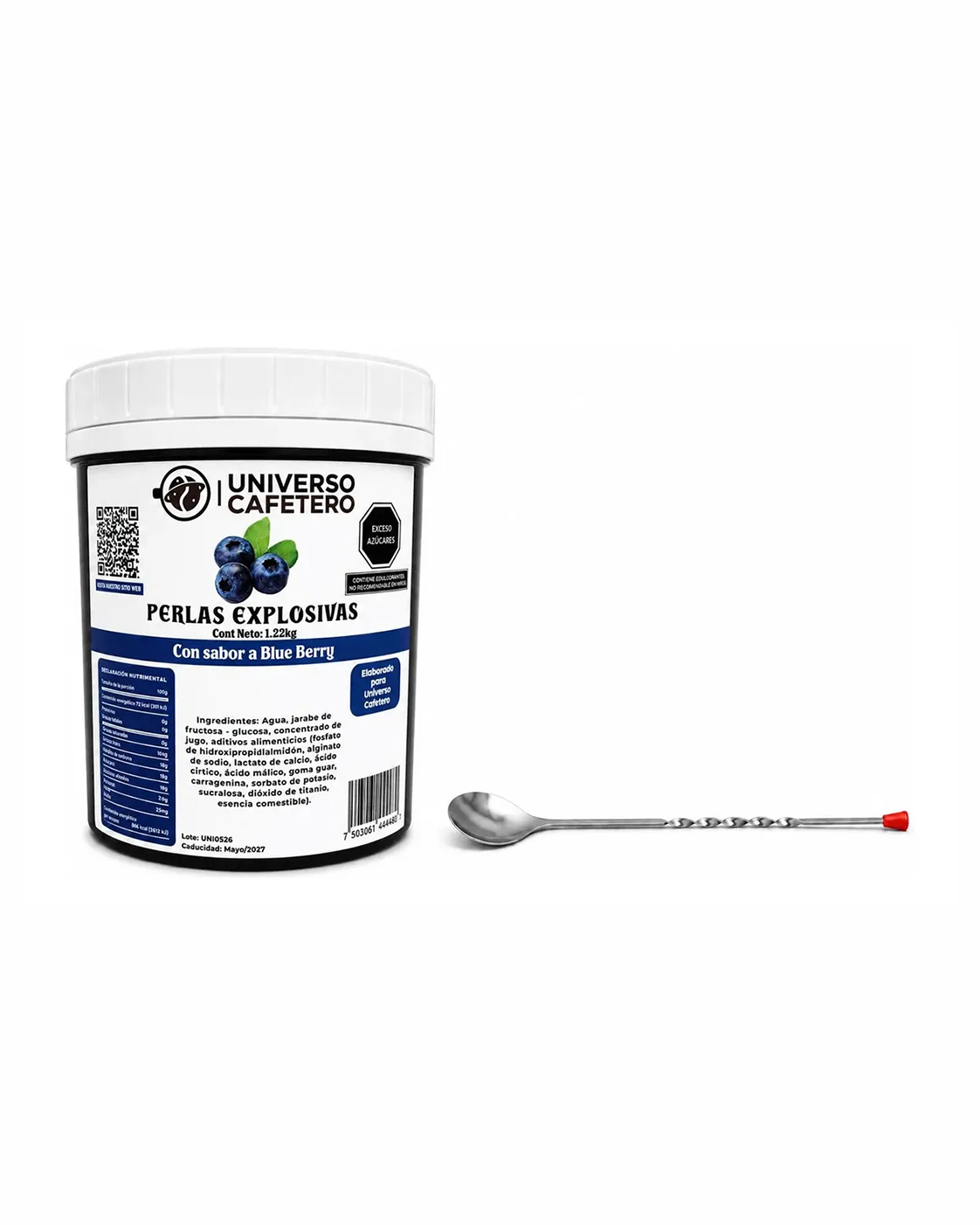 PERLAS EXPLOSIVAS 1.22KG SABOR
