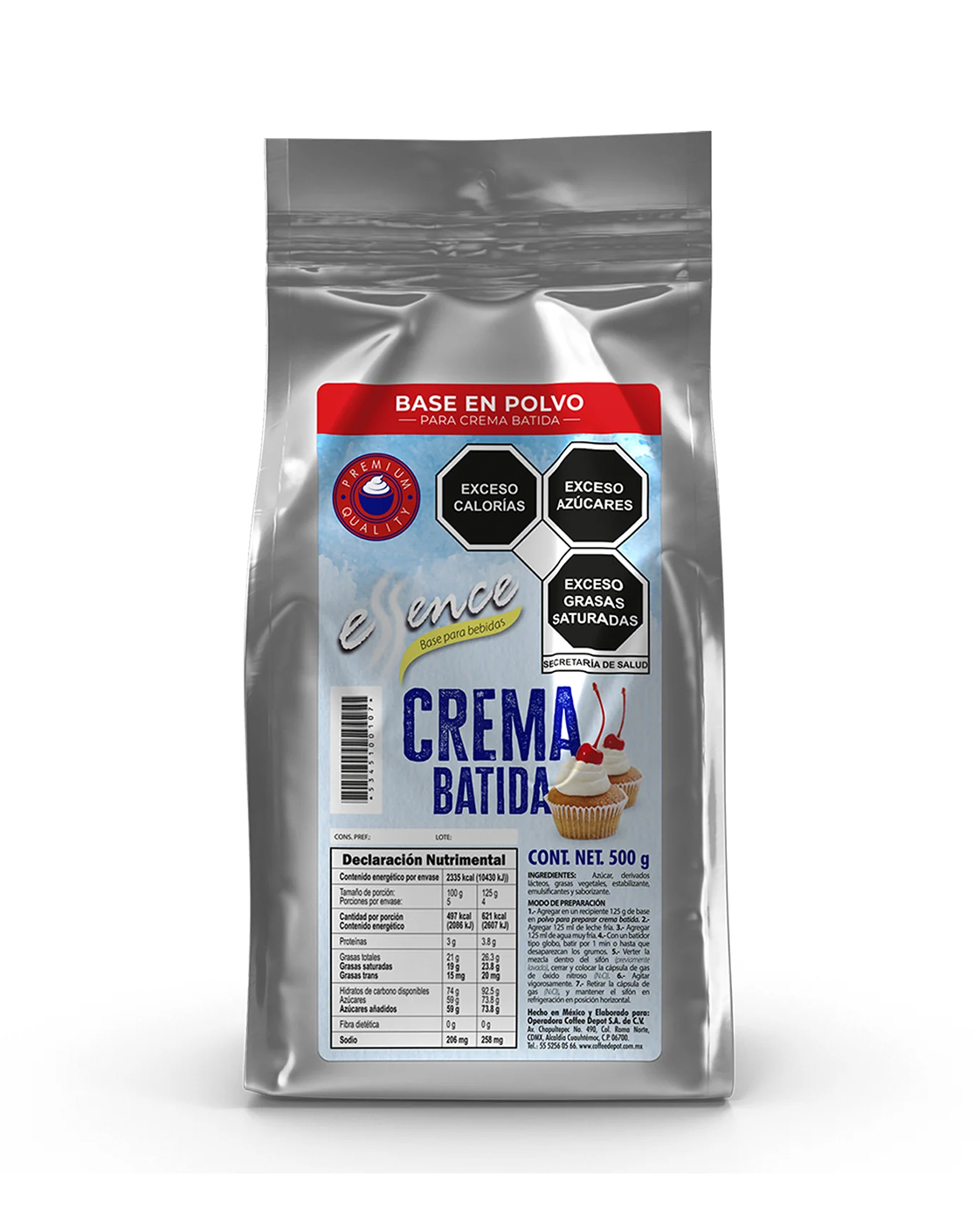 CREMA BATIDA 500 g