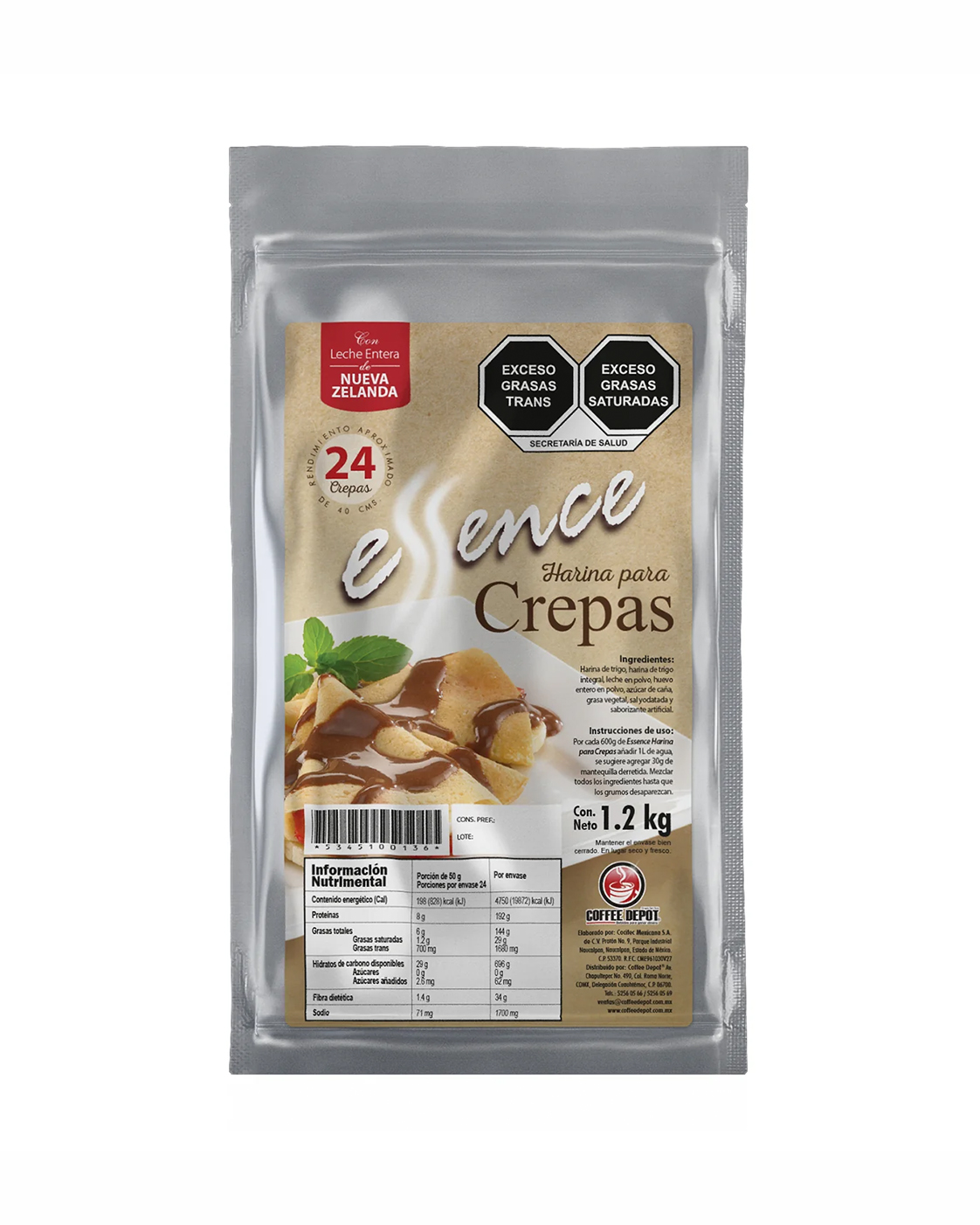 HARINA PARA CREPAS 1.2 kg