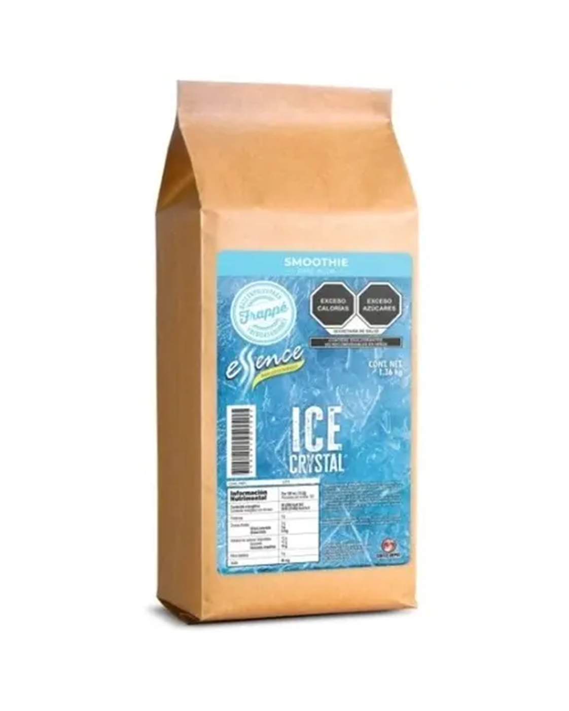 BASE PARA FRAPPE ESSENCE SABOR NEUTRA ICE CRYSTAL 1.36 kg (BASE AGUA)