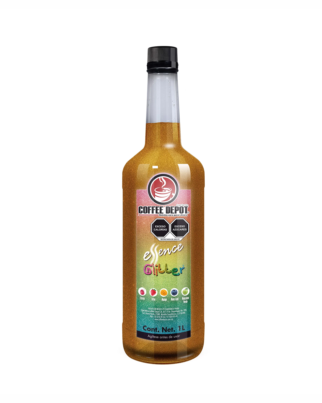 JARABE ESSENCE GLITTER MANGO 1 L