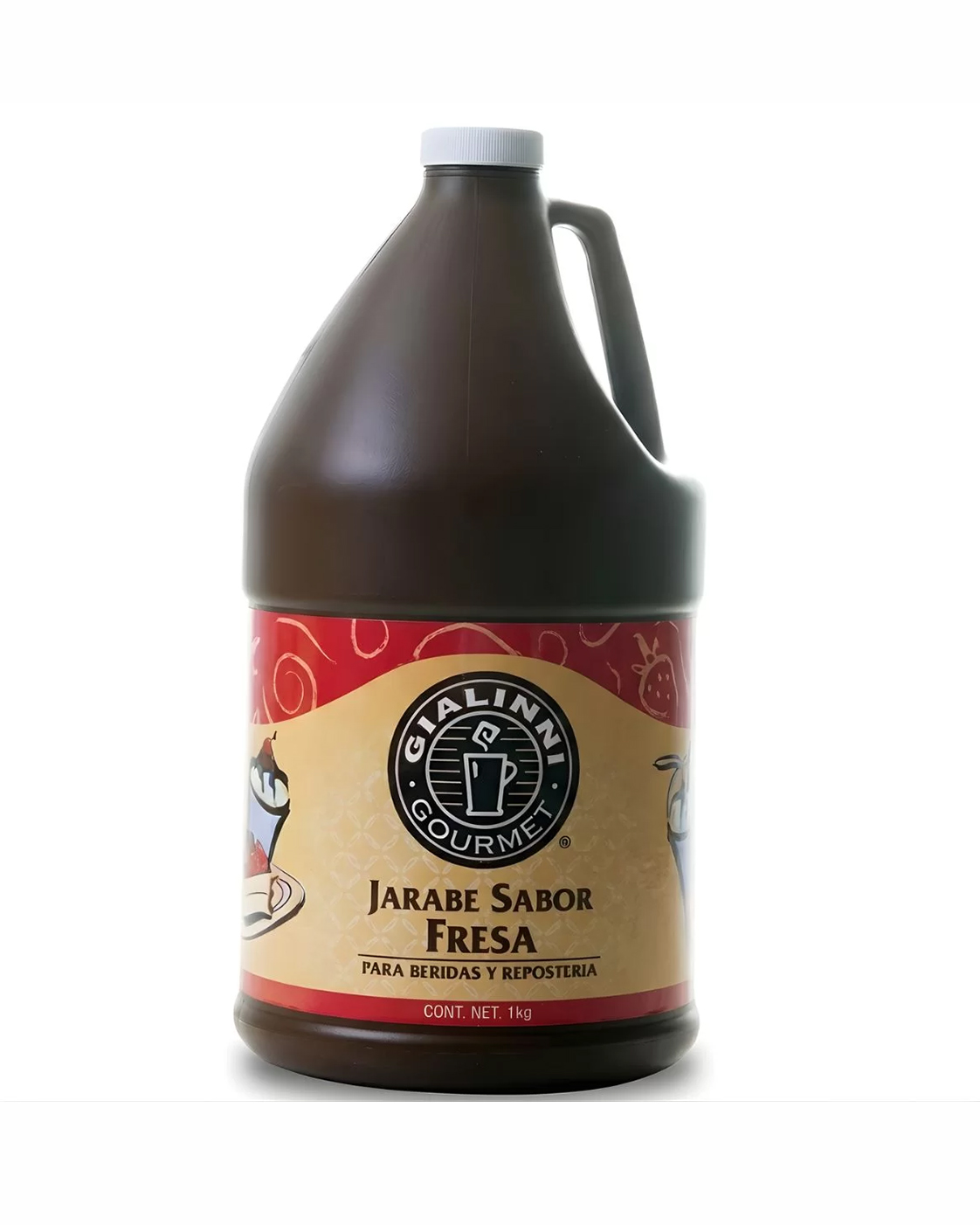SALSA GIALINNI FRESA 3.78 L