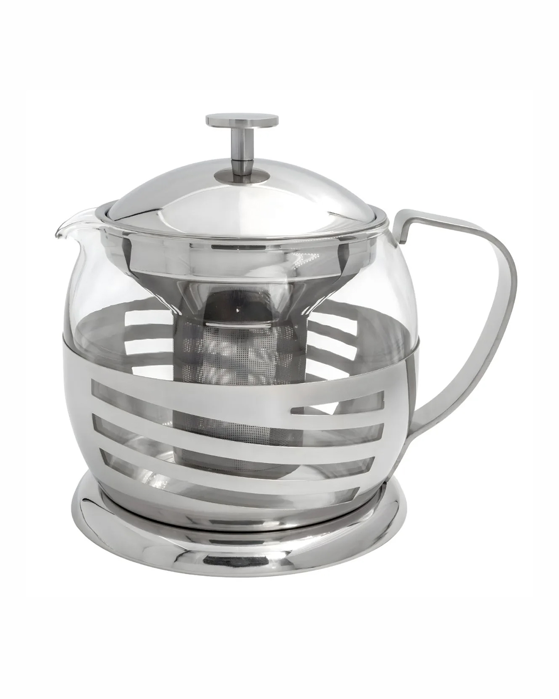 TETERA GOURMET C/BASE DE ACERO 1 L