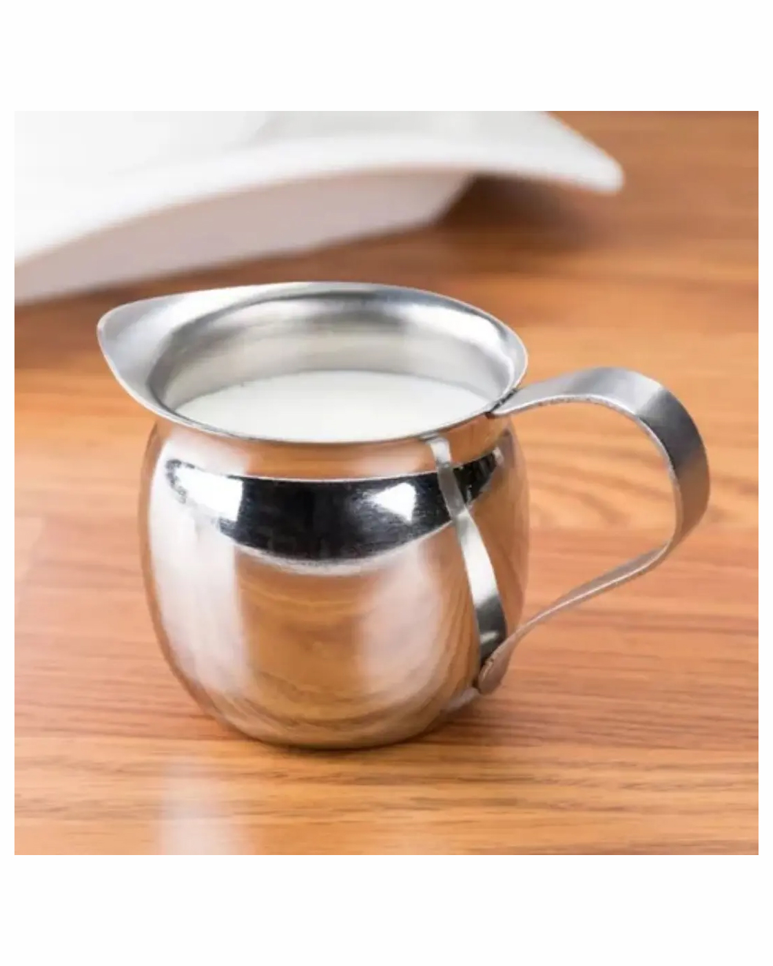 JARRA CREMERA 5 Oz ACERO INOX.
