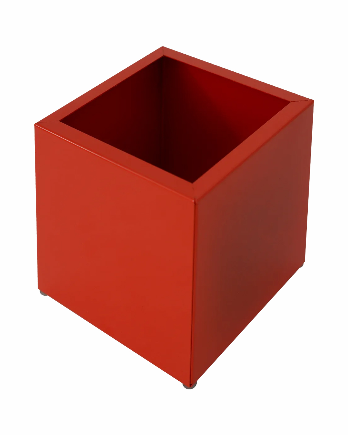 PORTA BAGACERO DE LAMINA ROJO