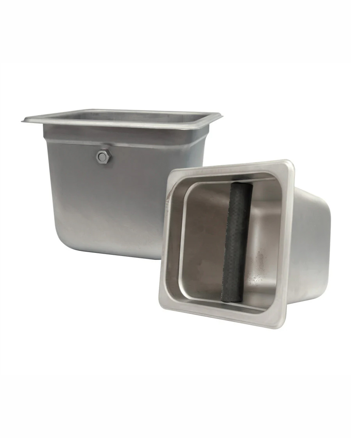 INSERTO BAGACERO DE ACERO INOX. 15 cm