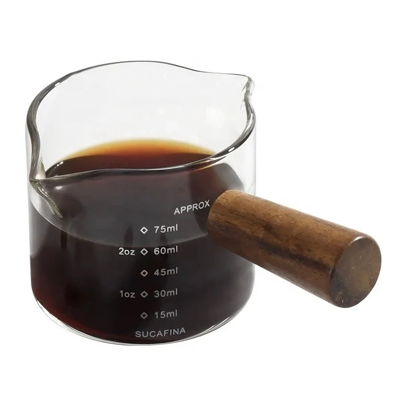 JARRA MEDIDORA DE VIDRIO PARA ESPRESSO 100 mL