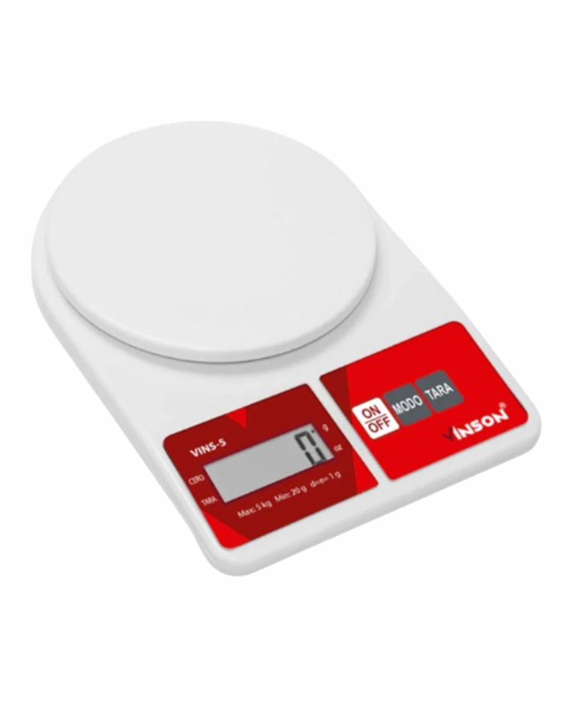 BASCULA ELECTRICA DOMESTICA 5 KG