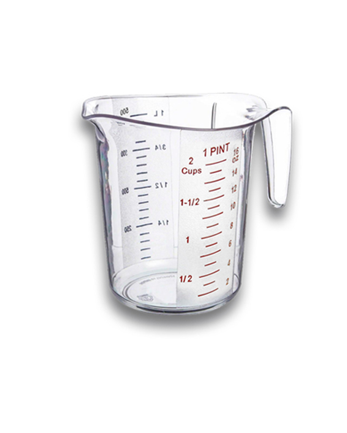 JARRA MEDIDORA DE POLICARBONATO 500 mL