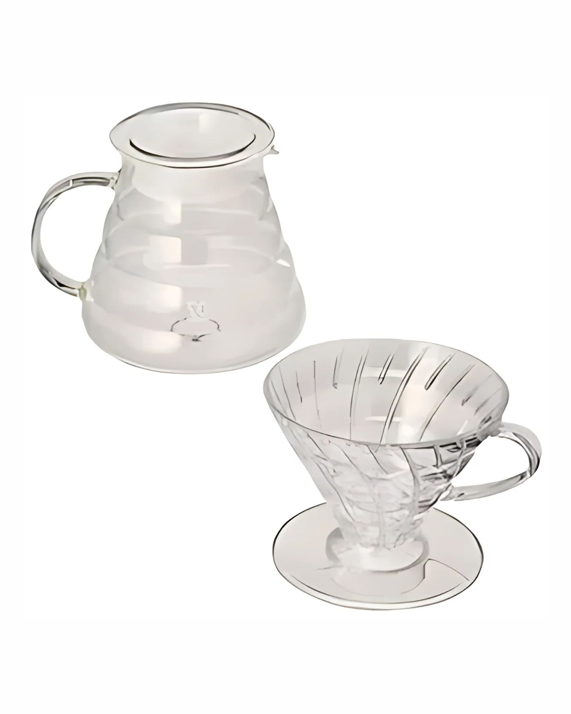 CAFETERA V60 CON DRIPPER DE VIDRIO 400 mL