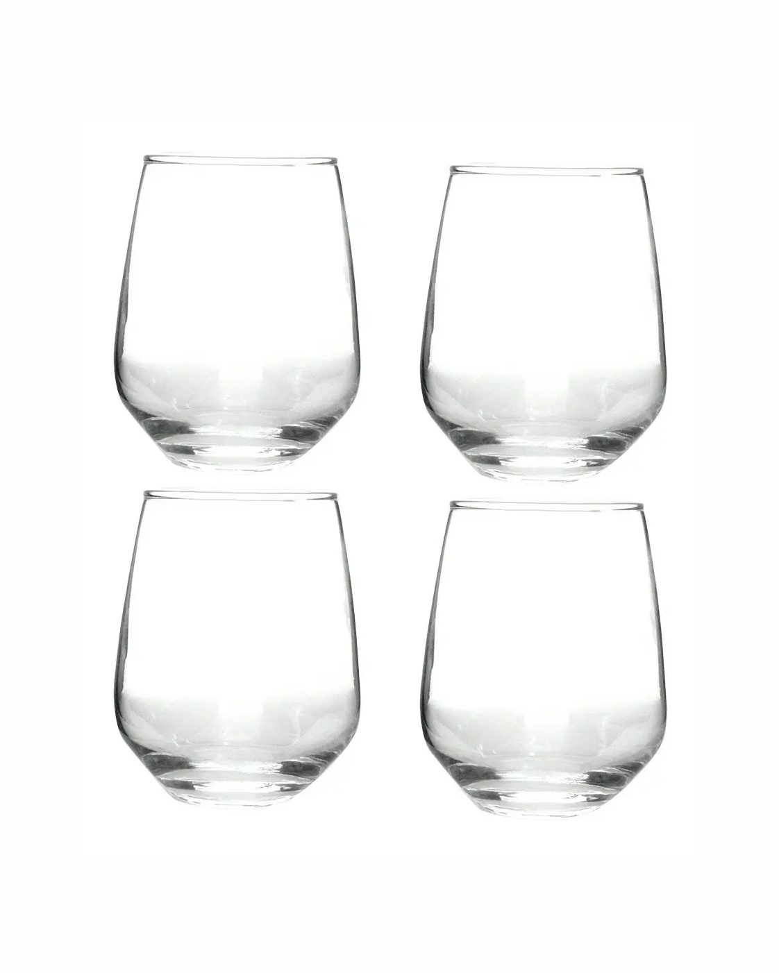 SET DE 4 VASOS DE 220 mL COPA DE VINO