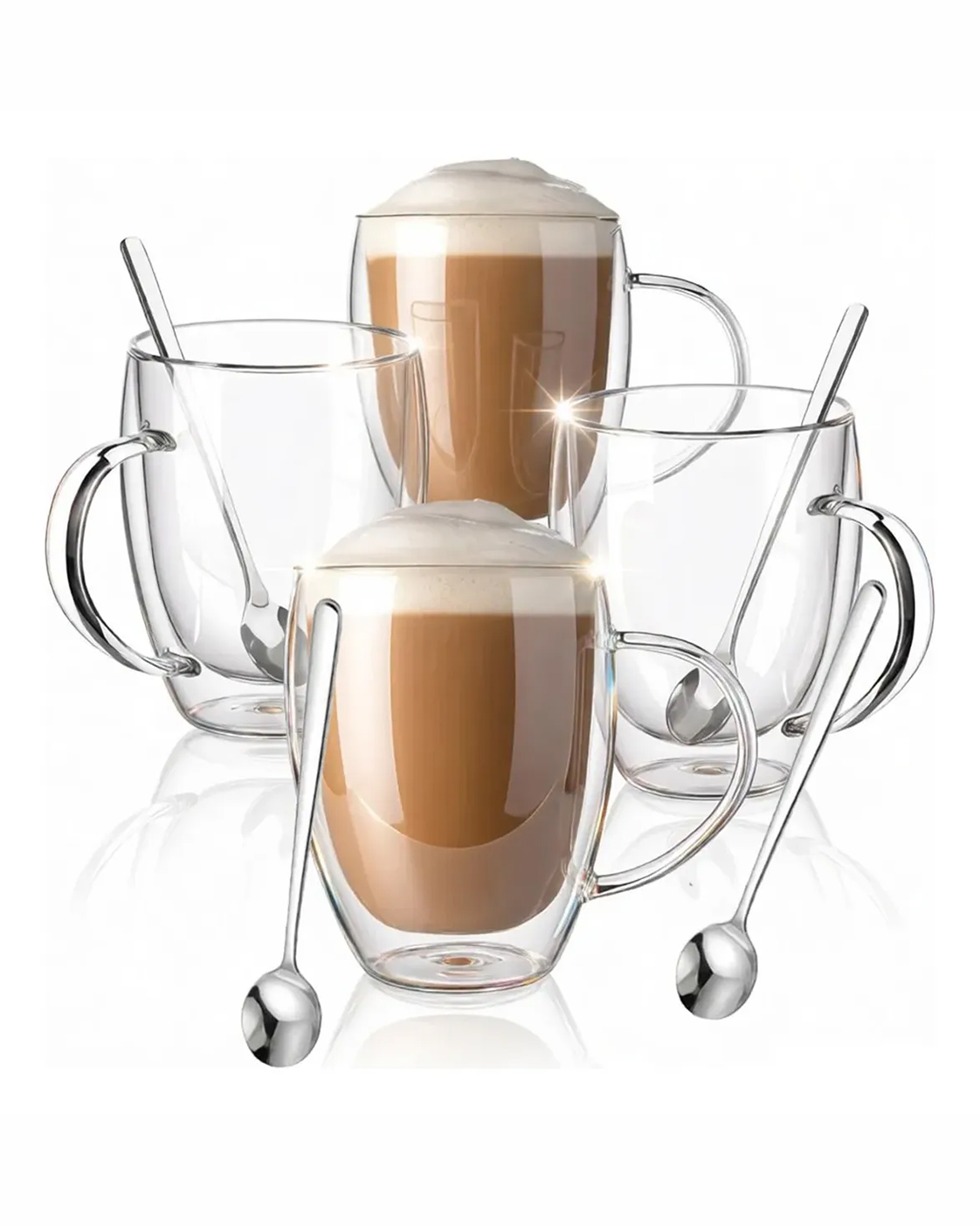 TAZA DE 450 mL DOBLE PARED CON ASA
